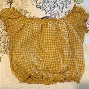 Off the shoulder top